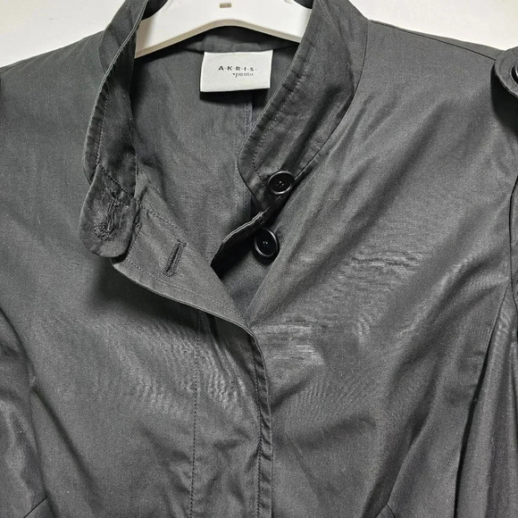 AKRIS punto black 12 shirt dress - Picture 10 of 14